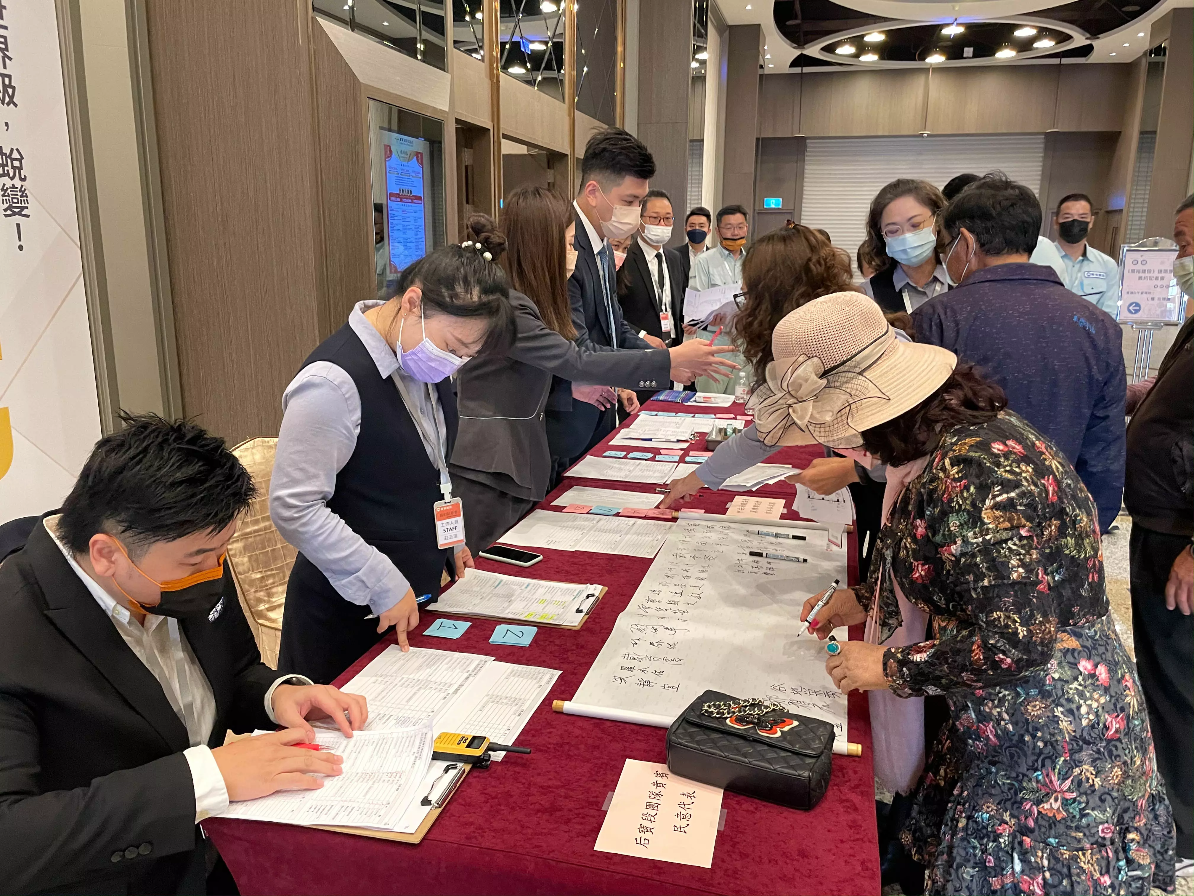 展裕后寶段建築團隊簽約記者會